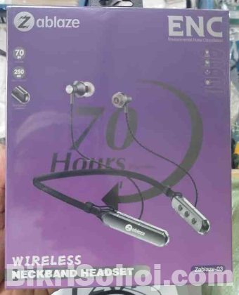 Zablaze-03 Wireless Neckband ENC